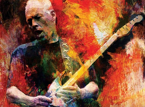 Quadro pink floyd david - floyd,