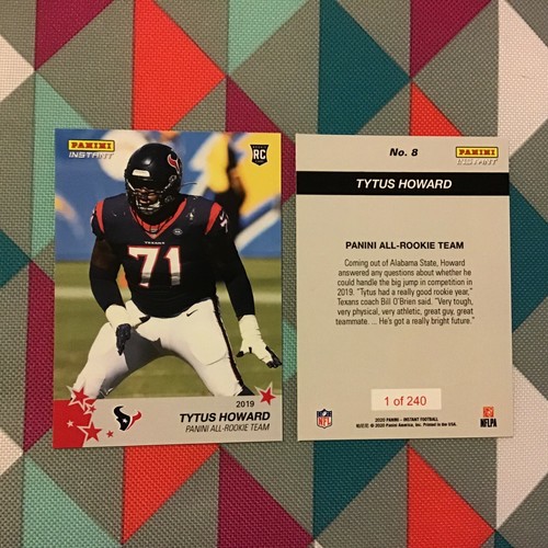 Tytus howard texans rc - tytus,