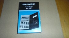 Vintage Sharp Elsi Mate EL-407 CALCOLATRICE  NEW NUOVO