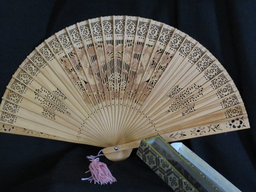 Vintage ventaglio giapponese - ventaglio,