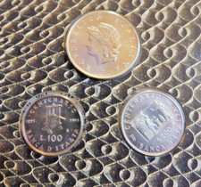 REPUBBLICA -  TRITTICO 500+200+100  LIRE 1993 CENT. FOND.BANCA D'ITALIA