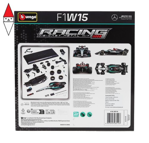 Burago mercedes gp f1 - burago,