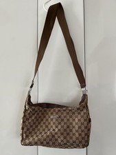 Borsa a tracolla Gucci mezza luna tela Gg stile vintage designer borsa a...