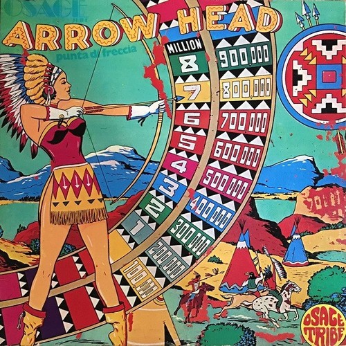 Osage tribe arrow head - arrow,