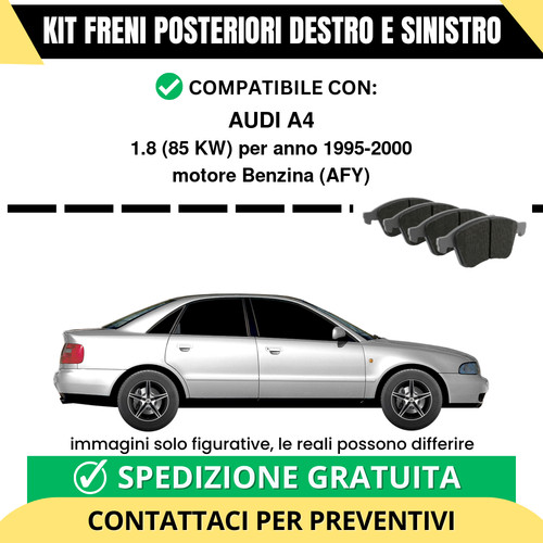 Pastiglie freno posteriori - freno,