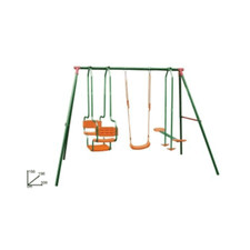 Due Esse Altalena 5 Posti Dondolo Cavallino Da Esterno Per Bambini