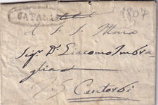 C18811-REGNO DELLE DUE SICILIE, PREF., DA SAN. GIOVANNI LA PUNTA (OVALE CATANIA)