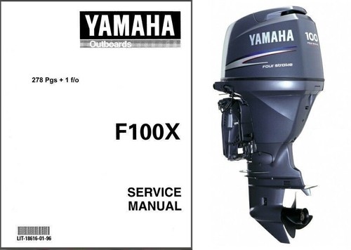 Yamaha f100 outboard motor - f100,