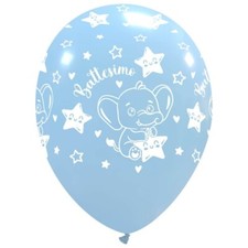 Palloncini Blu Baby Battesimo