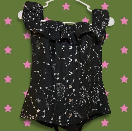 Y2k alt corset - y2k,