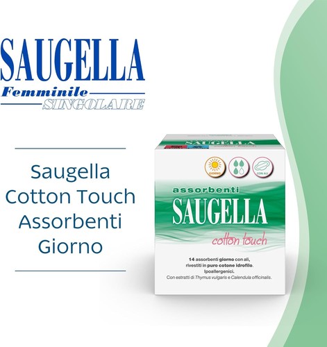 Saugella assorbenti cotton - saugella,