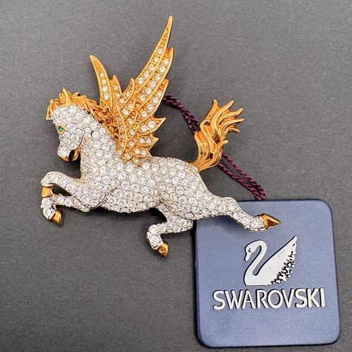 Spilla vintage swarovski - spilla,