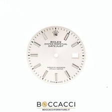 ROLEX Quadrante Argentee per Datejust 36 126200 126234 Chromalight (OTTIMO ST...