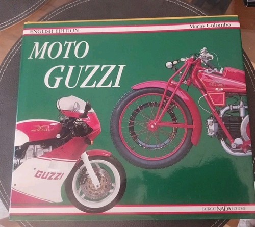 Moto guzzi hardcover book - hardcover,