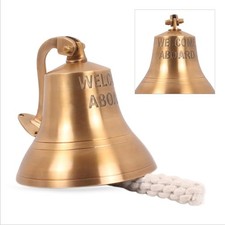 Campana antica in ottone 6"