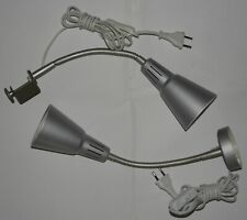 3 lampade da tavolo e parete