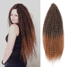 Trecce all'uncinetto ricci