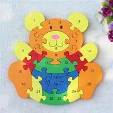 3D Puzzle Legno Forma di