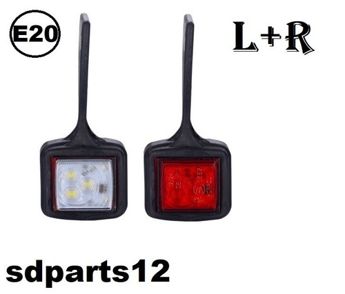 Fanali laterali led rosso - led,