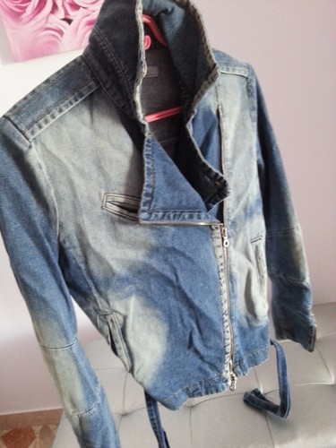 Giubbotto jeans fornarina - giubbotto,
