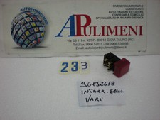 96132638 INTERRUTTORE LUCI EMERGENZA FIAT LANCIA ALFA