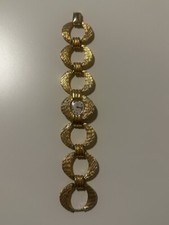 orologio, bracciale placcato in oro Donna Vintage