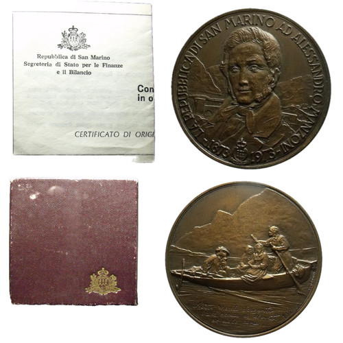 Medaglia san marino alessandro - medaglia,