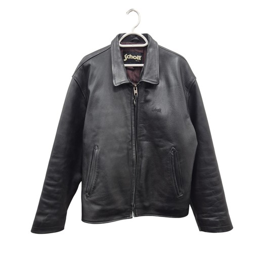 Giacca biker pelle schott uomo - biker,