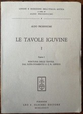 ALDO PROSDOCIMI LE TAVOLE