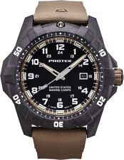Orologio subacqueo ProTek USMC serie 1016 con cassa in carbonio composito e lunetta marrone chiaro