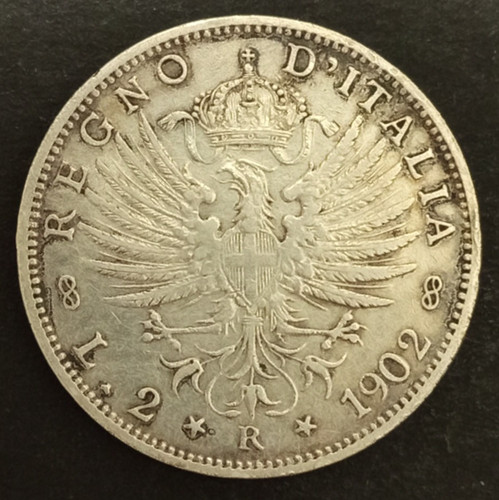 Lire 1902 spl aquila sabauda - lire,