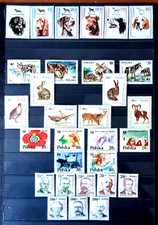 Francobolli POLONIA 5 serie completa 1985/86/87/88/89 MNH/OG