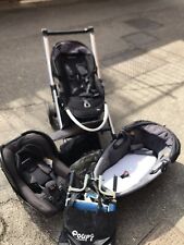 Passeggino Trio+ Navicella + Ovetto BEBÈ CONFORT Elea nero