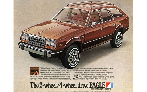 Amc eagle wagon - 1983, poster