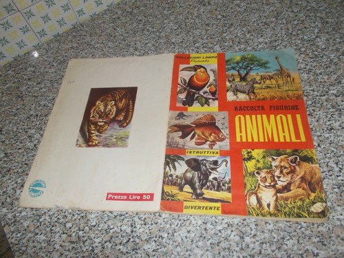 Album figurine animali lampo - album,