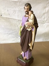 Statua In Gesso San Giuseppe e