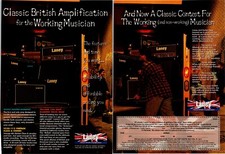1996 • Pubblicità stampa LANEY GUITAR AMP • VC30-1 VH1oor VC50-212 anni 90 ADV-60