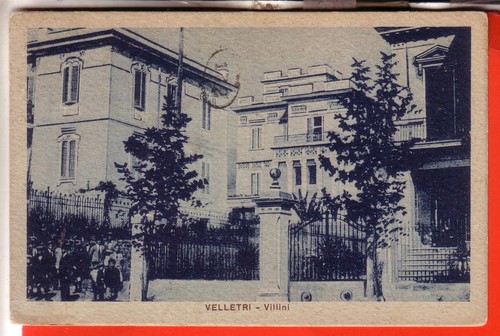 Cartolina velletri fp - ,