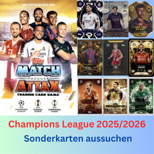 Topps MATCH ATTAX Champions League 2025/2026 25/26 - Carte speciali a scelta