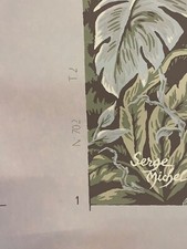 carta da parati vintage sei pannelli in carta che formano unico disegno