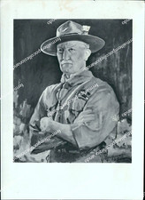 ba461 cartolina  boy scout lord baden powell of gilwell londra neyri