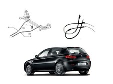 Coppia Cavi Corde Freno a Mano DX + SX ALFA ROMEO 147 Tutti i modelli 