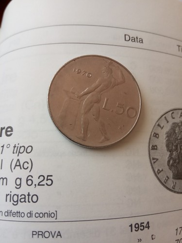 Italia moneta repubblica del - italia,