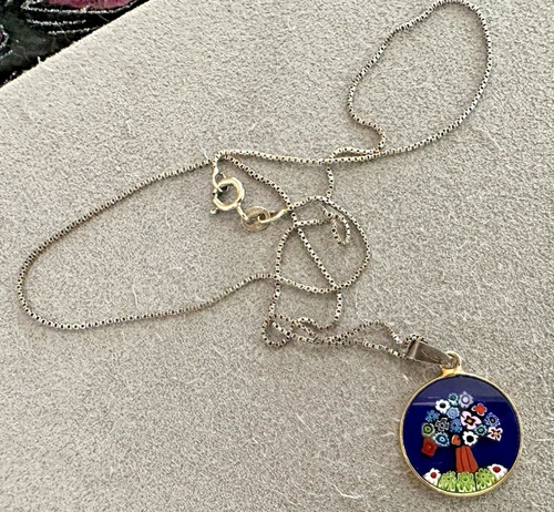 Collana vintage argento - collana,