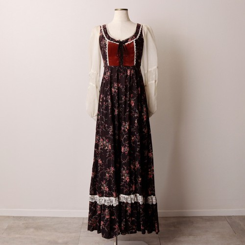 Maxi abito vintage anni - , 70