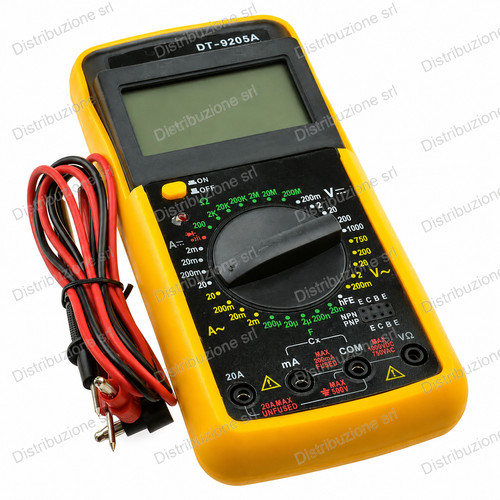 Multimetro 9205a digitale - multimetro, dt-9205a