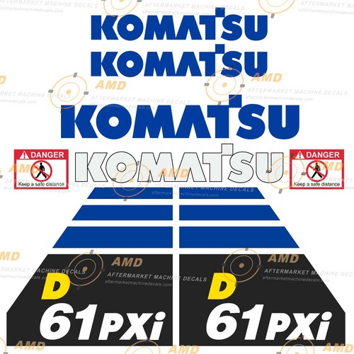 Adatto per d61pxi komatsu - d61pxi-24,
