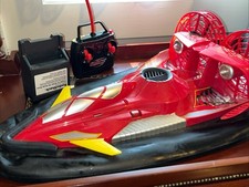 Radio Shack RC Hover Craft Boat Storm 2007 con telecomando e caricabatteria funziona!