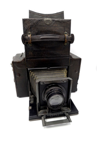 Antica macchina fotografica
