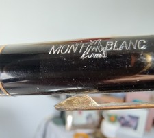 Penna Stilografica Montblanc Meisterstück Nera - Pennino in Oro 585/14C